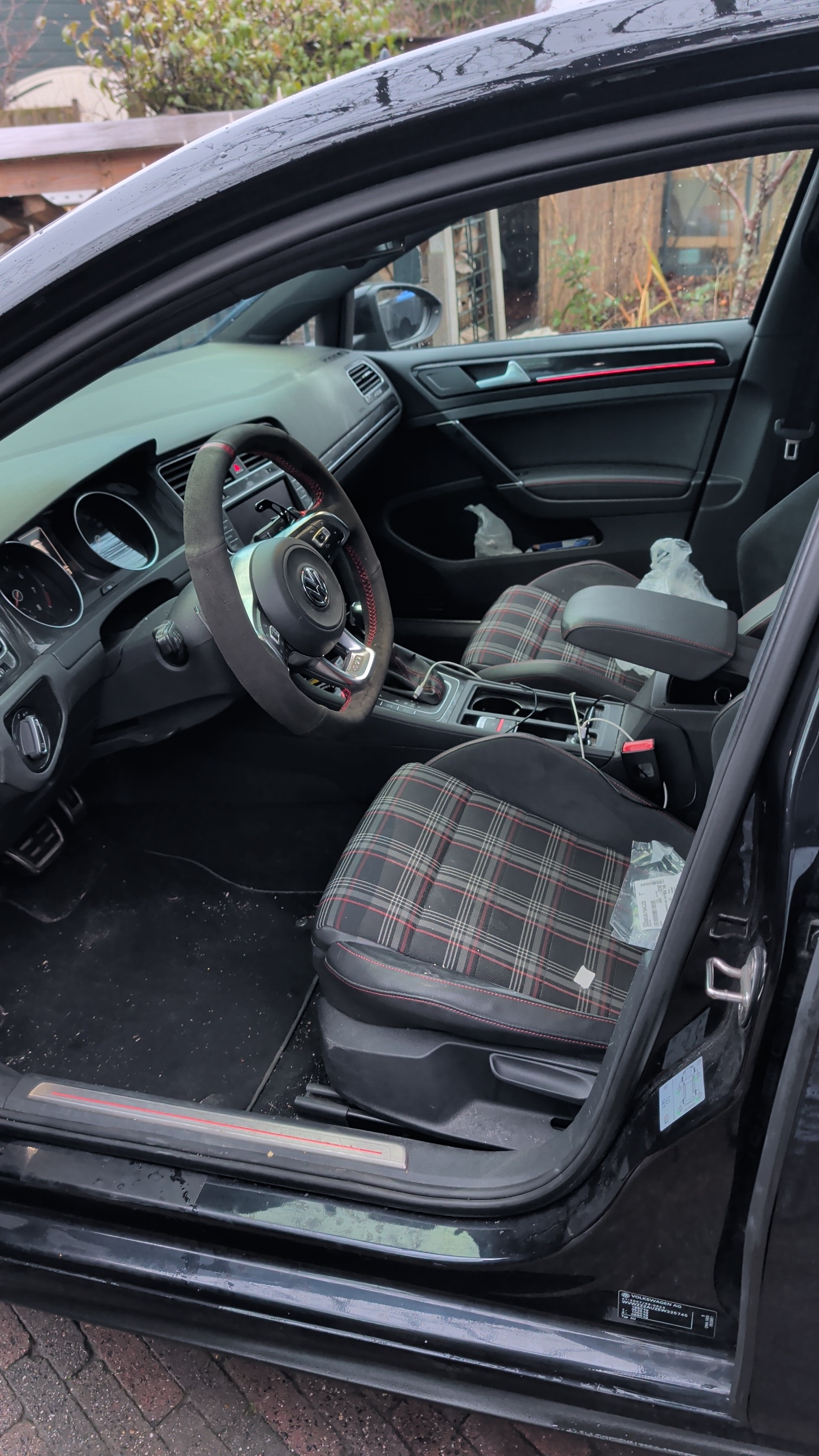 Dashboard & stuur — na